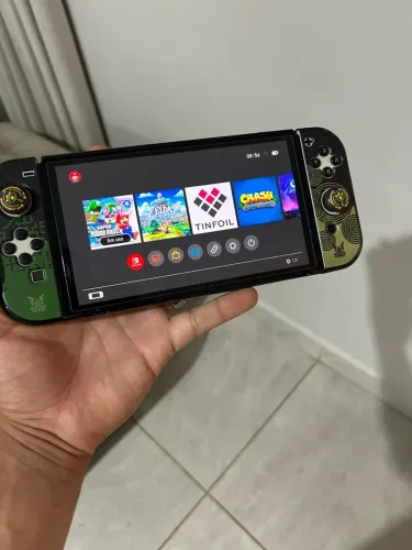 Nintendo switch OLED DESBLOQUEADO R$1.550