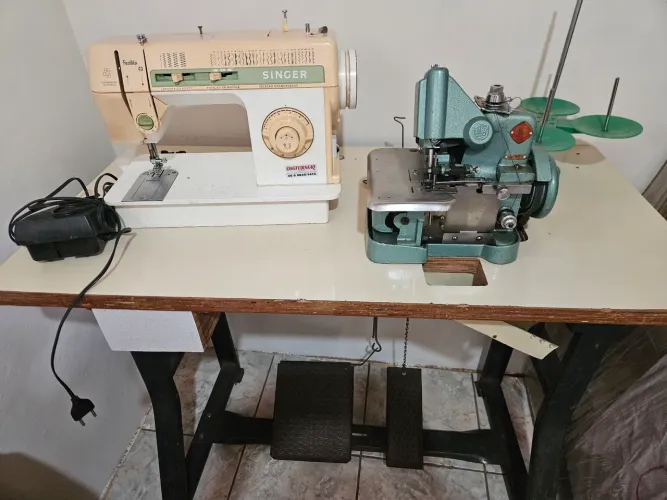 Vendo maquina de costura doméstica e uma overlock 