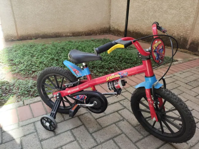 BICICLETA HOMEM-ARANHA ARO16