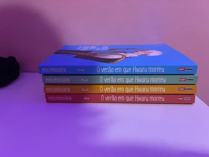 4 volumes de verão em que hikaru morreu!!