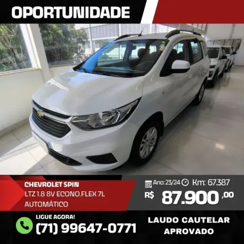 Chevrolet Spin LT 1.8 8V Econo.flex 5P Aut. 2024