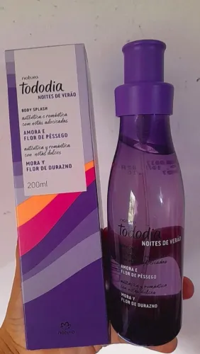 BODY SPLASH- AMORA E FLOR DE PÊSSEGO 