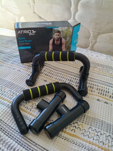 Apoio para Flexão Atrio Fitness - Nunca Usado com Caixa