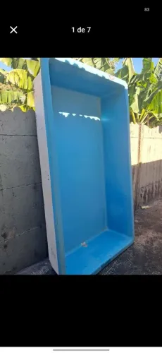 Vendo piscina de fibra