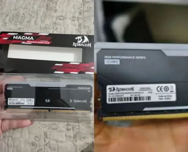MEMORIA REDRAGON RGB DDR4 8GB