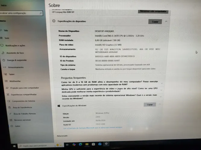 Computador HP