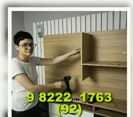 Montador de Móveis com Qualidade Superior pela Manhã hoje Sexta-feira com o Dani