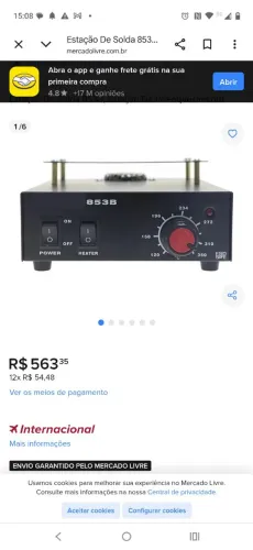Promoção Hikari Hk 853. Pre heater analogico 21Q030 127v. 60hz. 540w