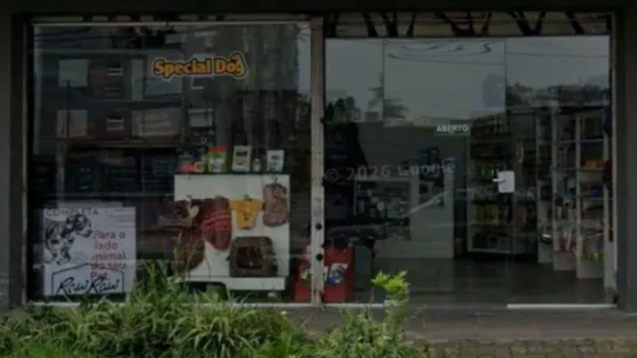Vitrine comercial de vidro