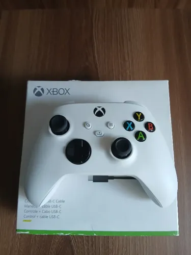 Controle Sem Fio Original Microsoft Xbox One series S - Branco Novo perfeito estado