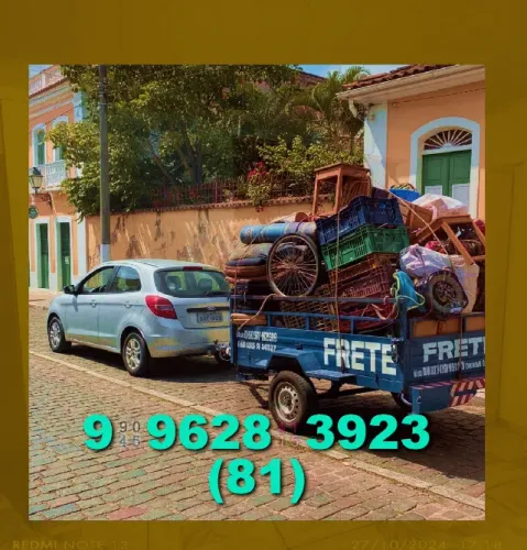 Frete Barato para Boa Viagem, Jardim São Paulo e Santo Amaro, rapidez e segurança!