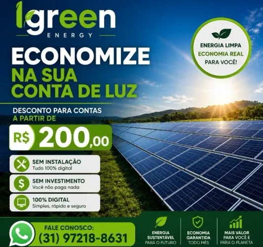 Energia com desconto