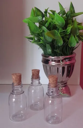 Kit de 25 frascos de 30 mL de plástico