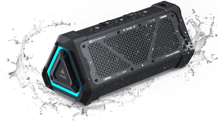 ? Caixa de Som Bluetooth MLOVE P3 ? 40W, IPX7, RGB, 12h, TWS, MicroSD, Preto, Nova