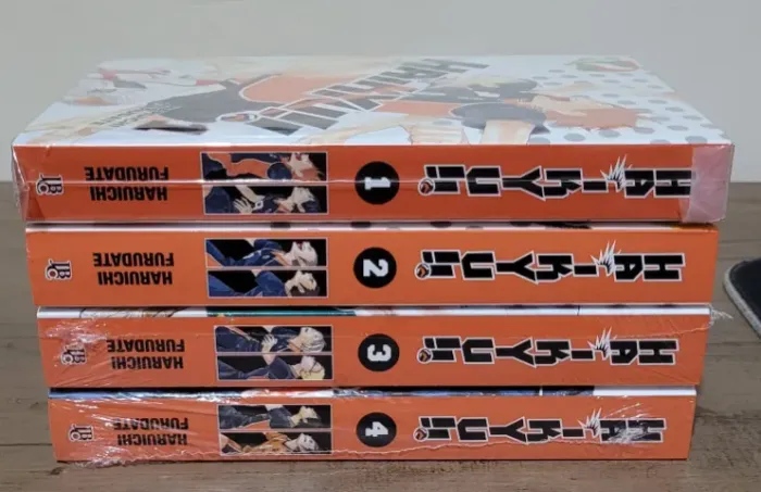 Mangá Haikyu 01 ao 04