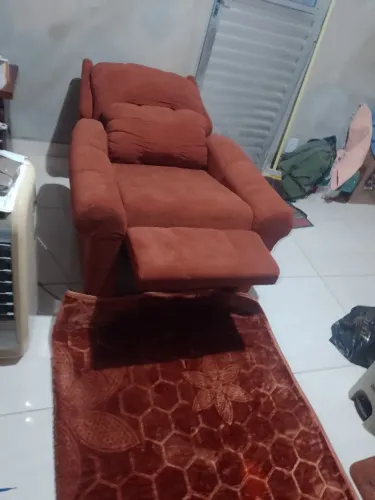 Poltrona do papai nova reclinável