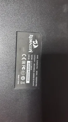 Teclado mecânico Redragon pro