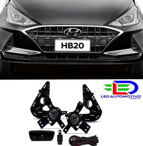 Farol de Neblina HB20 Novo 2020 2021