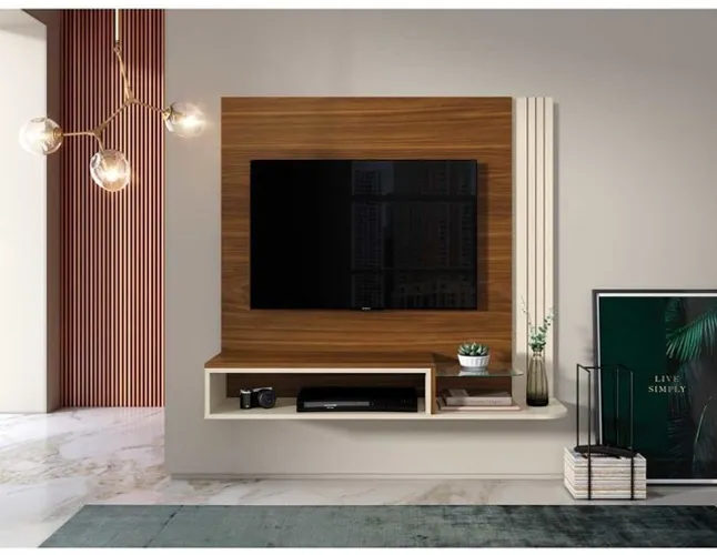  Bancada/Painel Suspensa Londres Tv até 48'' Entrega Rápida!!!Dez098 