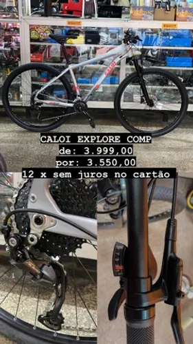 Bike MTB Caloi Explore Comp 2021/22 shimano 