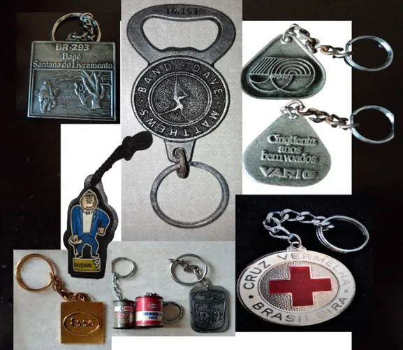 Chaveiros Antigos p/ Colecionadores (Valor individual dos chaveiros na descrição abaixo) 