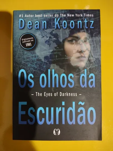Os olhos da escuridão. Suspense. Novo. Com brinde 