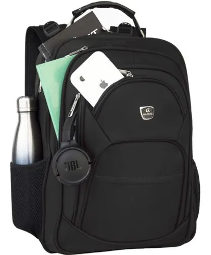 Mochila Para Notebook Impermeável Cabo de Aço Masculina Feminina Com Usb