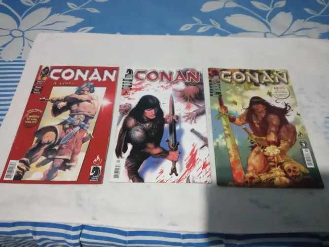 CONAN Editora Mythos números 0, 1 e 50 (último número)