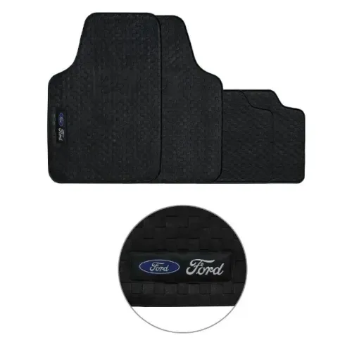 Tapete Universal Borracha C/ 04 peças - Ford