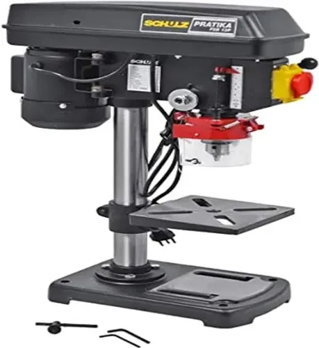 Schulz Furadeira De Bancada 1/2 Pol. 1/3Cv 110V Com Protetor De Mandril - Pratika - -Fsb-1