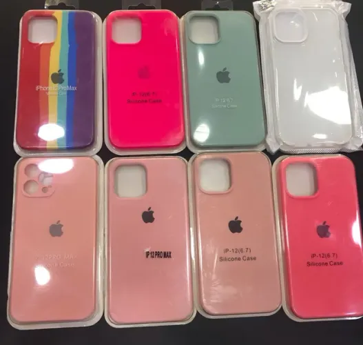 Capa Case iPhone 12 Pro max Emborrachada Aveludada