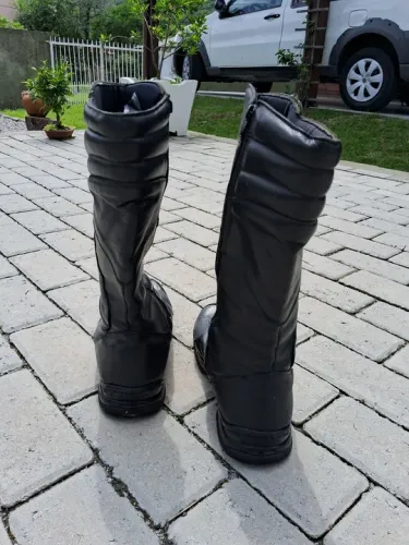 Bota de couro Mondeo magnetic n° 40