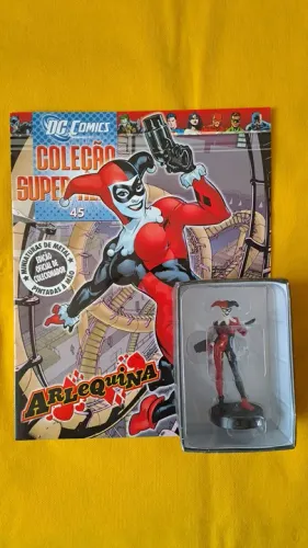 * MT Eaglemoss Miniatura DC Figurines Arlequina