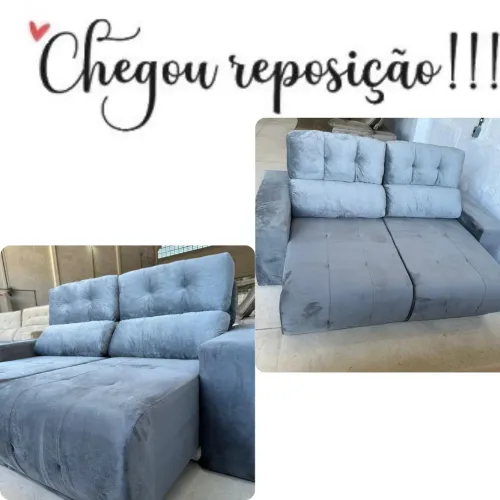 Sofá Retrátil 3 lugares