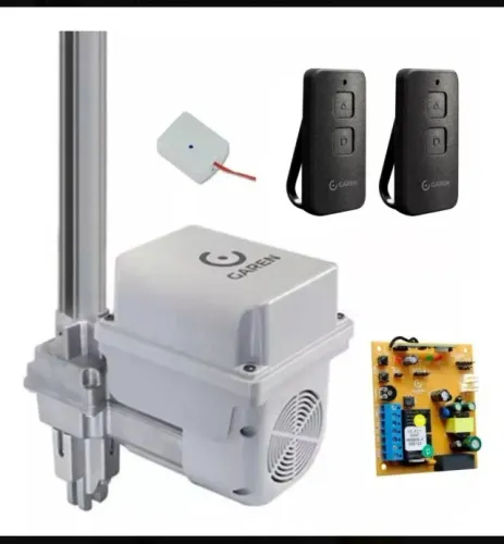 Motor garen portão automático instalado