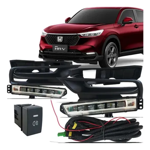 Kit Farol Milha Neblina Hrv 2022 2023 2024 Bot Mod Original