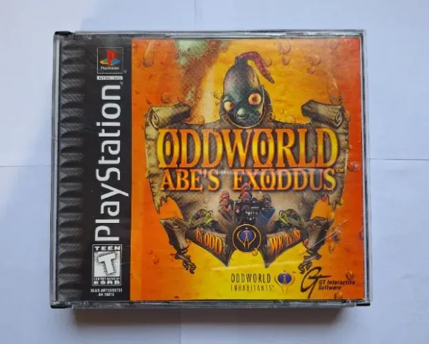 Oddworld Abe's Exoddus PS1 Original Completo Perfeito Estado