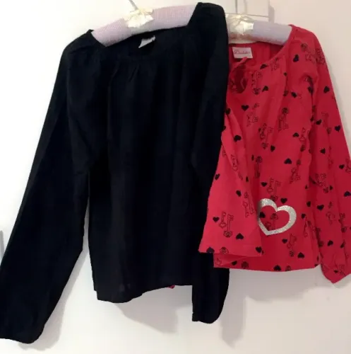 2 Blusas Tam. 10_Novas