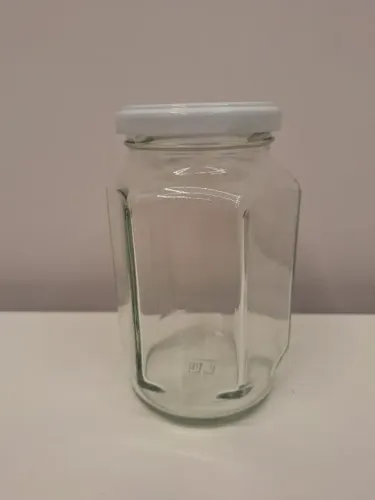 Vidro sextavado 377ml