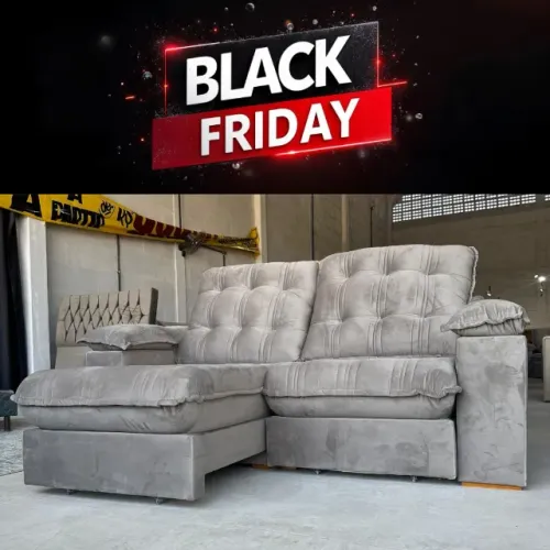 Sofa Retratil 4 Lugares