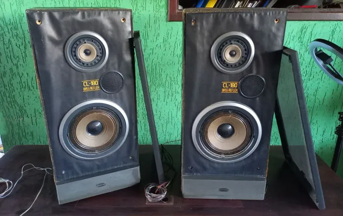 Caixa de Som  CCE Cl-180 Bass Reflex 