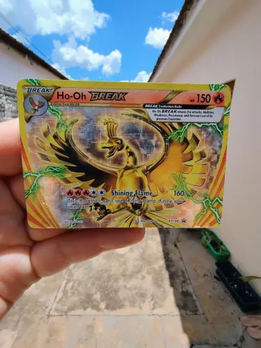 Carta Pokémon Ho-Oh Turbo Original