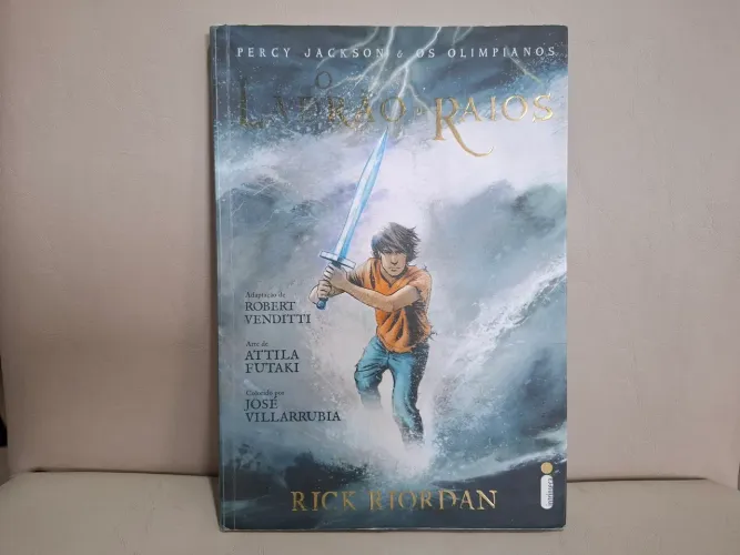 Percy Jackson e os Olimpíadas- O Ladrão de Raios quadrinhos 
