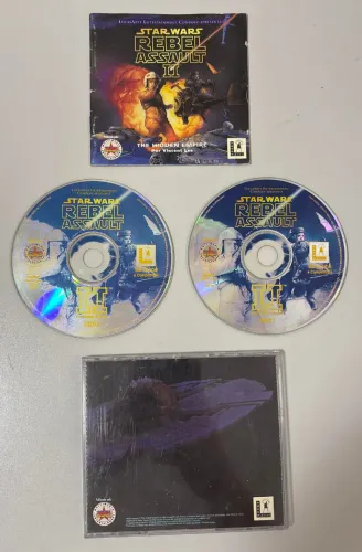 Jogo PC - Star Wars Rebel Assault II - The Hidden Empire - 1995 - Para Colecionador