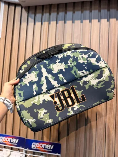 Bolsa Boombox Camuflada Para Viagem Com Fácil Transporte 