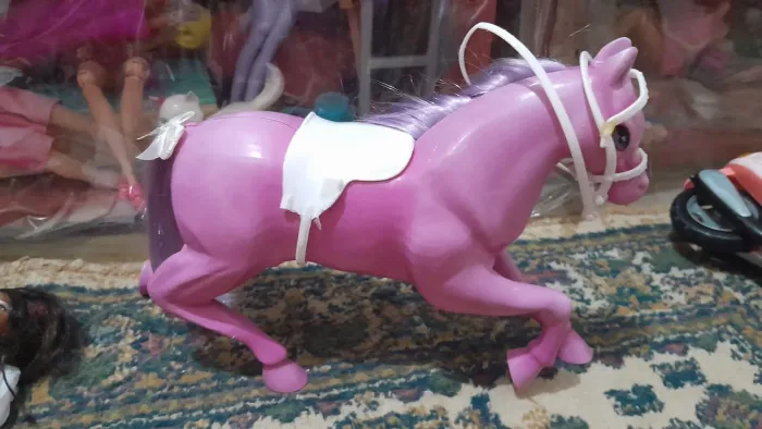 Cavalo Rosa da Barbie - Boneca não inclusa