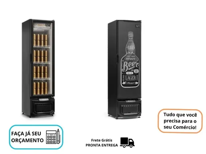 Cervejeira Gelopar Slim 228L
