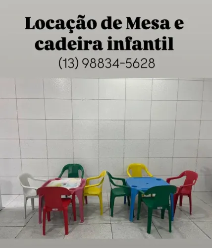 ALUGAMOS MESAS E CADEIRAS TENDAS TOALHAS PARA FESTAS EVENTOS!!!