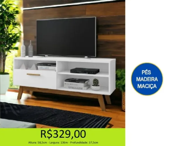 Rack de sala - parcelamos sem juros 