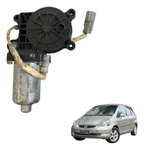 Motor Vidro Elétrico Traseira Direita Honda Fit 2004 2008